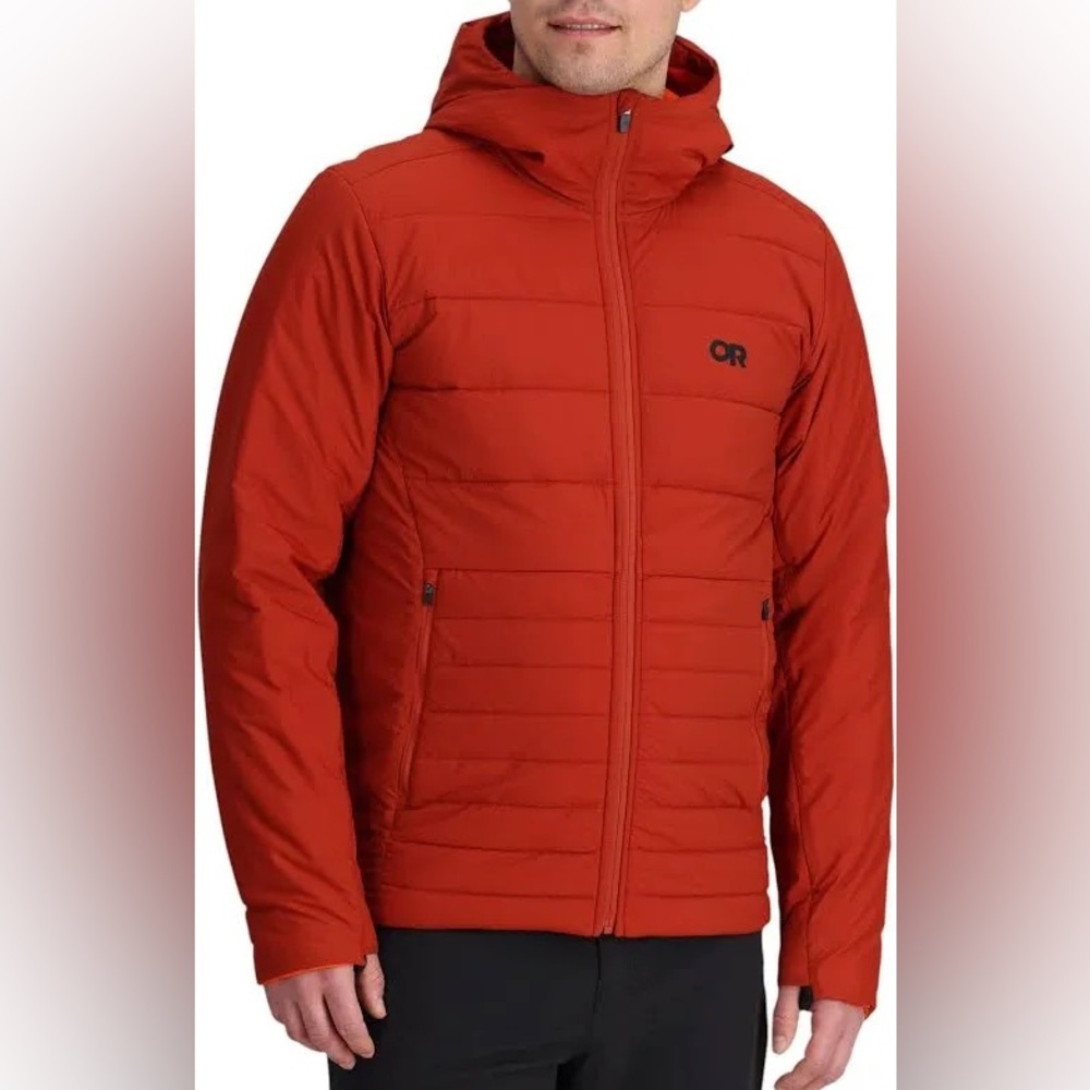Outdoor Research Men’s Shadow Insulated Hoodie Jacket in Color Jupiter Size L - Picture 4 of 11